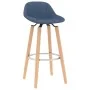 Taburetes de cocina 2 unidades tela azul de vidaXL, Taburetes de cocina - Ref: Foro24-289381, Precio: 120,87 €, Descuento: %