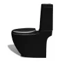 Black ceramic toilet and bidet set by vidaXL, Baths and bidets - Ref: Foro24-270060, Price: 422,17 €, Discount: %