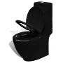 Black ceramic toilet and bidet set by vidaXL, Baths and bidets - Ref: Foro24-270060, Price: 422,17 €, Discount: %