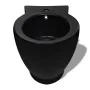 Black ceramic toilet and bidet set by vidaXL, Baths and bidets - Ref: Foro24-270060, Price: 422,17 €, Discount: %