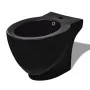 Juego de váter WC y bidé de cerámica negro de vidaXL, Baños y bidés - Ref: Foro24-270060, Precio: 422,17 €, Descuento: %
