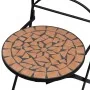 Sillas de jardín bistró plegables 2 unidades cerámica terracota de vidaXL, Sillas de jardín - Ref: Foro24-41529, Precio: 149,...