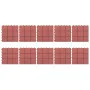 Baldosas de terraza 10 uds plástico rojo 30,5x30,5 cm de vidaXL, Suelos y moquetas - Ref: Foro24-48230, Precio: 59,07 €, Desc...