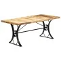 Mesa de comedor de madera maciza de mango 180x90x76 cm de vidaXL, Mesas de cocina y de comedor - Ref: Foro24-282766, Precio: ...