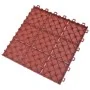Terrace tiles 10 pcs red plastic 30.5x30.5 cm by vidaXL, Floors and carpets - Ref: Foro24-48230, Price: 59,07 €, Discount: %