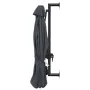 Sombrilla de pared con barra de metal 300 cm antracita de vidaXL, Sombrillas - Ref: Foro24-44865, Precio: 108,27 €, Descuento: %