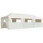 Carpa plegable Pop-up con 8 paredes laterales 3x9 m crema de vidaXL, Carpas y cenadores - Ref: Foro24-44976, Precio: 354,01 €...