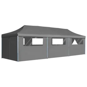 Carpa de fiestas pop-up plegable con 8 paredes antracita 3x9 m de vidaXL, Carpas y cenadores - Ref: Foro24-44982, Precio: 355...