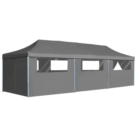 Carpa de fiestas pop-up plegable con 8 paredes antracita 3x9 m de vidaXL, Carpas y cenadores - Ref: Foro24-44982, Precio: 355...