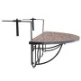 Mesa de balcón colgante mosaico terracota de vidaXL, Mesas de jardín - Ref: Foro24-41123, Precio: 76,94 €, Descuento: %