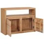 Aparador de madera maciza de teca 80x30x60 cm de vidaXL, Aparadores - Ref: Foro24-282847, Precio: 196,21 €, Descuento: %