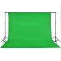 Telón de fondo para fotografía algodón verde 500x300 cm croma de vidaXL, Fondos - Ref: Foro24-190005, Precio: 50,18 €, Descue...