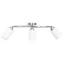 Lámpara de techo pantallas cerámica cono blanco 3 bombillas E14 de vidaXL, Apliques de techo - Ref: Foro24-289232, Precio: 30...
