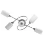 Ceiling lamp with white ceramic cone shades, 5 E14 bulbs by vidaXL, ceiling lights - Ref: Foro24-289238, Price: 52,57 €, Disc...