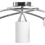 Lámpara de techo pantallas cerámica cono blanco 5 bombillas E14 de vidaXL, Apliques de techo - Ref: Foro24-289238, Precio: 52...