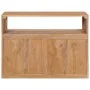 Aparador de madera maciza de teca 80x30x60 cm de vidaXL, Aparadores - Ref: Foro24-282847, Precio: 196,21 €, Descuento: %