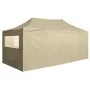 Carpa plegable profesional con 4 paredes acero color crema 3x6m de vidaXL, Carpas y cenadores - Ref: Foro24-48866, Precio: 23...