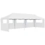 Carpa de fiestas pop-up plegable con 5 paredes blanco 3x9 m de vidaXL, Carpas y cenadores - Ref: Foro24-48873, Precio: 368,32...