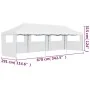 Carpa de fiestas pop-up plegable con 5 paredes blanco 3x9 m de vidaXL, Carpas y cenadores - Ref: Foro24-48873, Precio: 368,32...