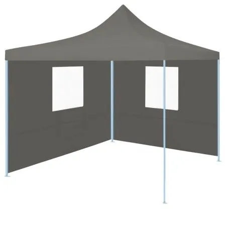Carpa plegable profesional 2 paredes acero gris antracita 2x2 m de vidaXL, Carpas y cenadores - Ref: Foro24-48884, Precio: 10...