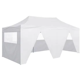 Carpa plegable profesional con 4 paredes acero blanco 3x6 m de vidaXL, Carpas y cenadores - Ref: Foro24-48868, Precio: 227,79...