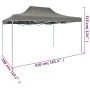 Carpa plegable profesional acero gris antracita 3x4 m de vidaXL, Carpas y cenadores - Ref: Foro24-48895, Precio: 123,18 €, De...