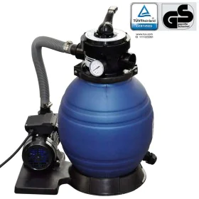 Bomba filtro de arena 400 W 11000 l/h de vidaXL, Filtros para piscinas y spa - Ref: Foro24-90291, Precio: 183,67 €, Descuento: %