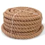 Cuerda 100% yute 30 mm 50 m de vidaXL, Sogas y cuerdas metálicas - Ref: Foro24-143799, Precio: 208,99 €, Descuento: %