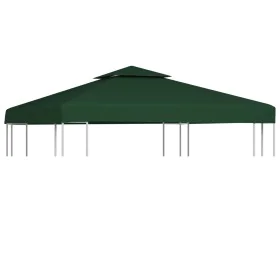 Pavillon-Ersatzbezug 310 g/m² grün 3x3 m von vidaXL, Abdeckungen für Zelte und Pavillons - Ref: Foro24-40876, Preis: 58,02 €,...