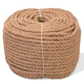 Cuerda 100% yute 12 mm 100 m de vidaXL, Sogas y cuerdas metálicas - Ref: Foro24-91274, Precio: 54,72 €, Descuento: %