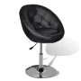 Taburete de bar cuero sintético negro de vidaXL, Taburetes de cocina - Ref: Foro24-240449, Precio: 106,89 €, Descuento: %