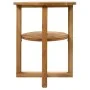 Mesa auxiliar de madera maciza de roble 40x50 cm de vidaXL, Mesas auxiliares - Ref: Foro24-247044, Precio: 101,26 €, Descuent...