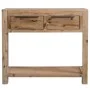 Mesa consola de madera maciza de acacia 82x33x73 cm de vidaXL, Mesas auxiliares - Ref: Foro24-245684, Precio: 132,29 €, Descu...