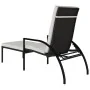 Liege mit Fußstütze 2 Einheiten braunes synthetisches Rattan von vidaXL, Liegen - Ref: Foro24-317631, Preis: 180,48 €, Rabatt: %