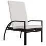 Liege mit Fußstütze 2 Einheiten braunes synthetisches Rattan von vidaXL, Liegen - Ref: Foro24-317631, Preis: 180,48 €, Rabatt: %