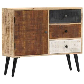 Aparador de madera maciza de mango 88x30x73 cm de vidaXL, Aparadores - Ref: Foro24-282876, Precio: 271,28 €, Descuento: %