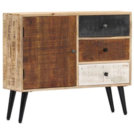 Aparador de madera maciza de mango 88x30x73 cm de vidaXL, Aparadores - Ref: Foro24-282876, Precio: 271,28 €, Descuento: %