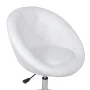 Taburete de bar cuero sintético blanco de vidaXL, Taburetes de cocina - Ref: Foro24-240448, Precio: 122,94 €, Descuento: %