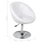 Taburete de bar cuero sintético blanco de vidaXL, Taburetes de cocina - Ref: Foro24-240448, Precio: 122,94 €, Descuento: %