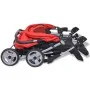 Cochecito gemelar de acero rojo y negro de vidaXL, Cochecitos de bebé - Ref: Foro24-10108, Precio: 194,25 €, Descuento: %