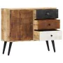 Aparador de madera maciza de mango 88x30x73 cm de vidaXL, Aparadores - Ref: Foro24-282876, Precio: 271,28 €, Descuento: %