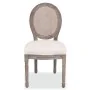 Sillas de comedor 6 unidades tela color crema de vidaXL, Sillas de comedor - Ref: Foro24-274621, Precio: 952,38 €, Descuento: %