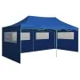 Professional folding tent with 4 walls blue steel 3x6 m by vidaXL, Tents and gazebos - Ref: Foro24-48865, Price: 235,97 €, Di...