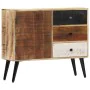 Aparador de madera maciza de mango 88x30x73 cm de vidaXL, Aparadores - Ref: Foro24-282876, Precio: 271,28 €, Descuento: %