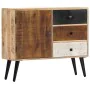 Aparador de madera maciza de mango 88x30x73 cm de vidaXL, Aparadores - Ref: Foro24-282876, Precio: 271,28 €, Descuento: %