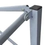 Carpa plegable profesional acero azul 2x2 m de vidaXL, Carpas y cenadores - Ref: Foro24-48877, Precio: 103,20 €, Descuento: %