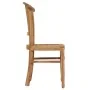 Silla de jardín 2 unidades madera maciza de teca de vidaXL, Sillas de jardín - Ref: Foro24-49433, Precio: 252,21 €, Descuento: %