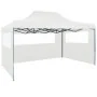 Carpa plegable profesional con 3 paredes acero blanco 3x4 m de vidaXL, Carpas y cenadores - Ref: Foro24-48899, Precio: 154,71...