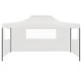 Carpa plegable profesional con 3 paredes acero blanco 3x4 m de vidaXL, Carpas y cenadores - Ref: Foro24-48899, Precio: 154,71...