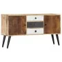 Aparador de madera maciza de mango 118x30x62 cm de vidaXL, Aparadores - Ref: Foro24-282877, Precio: 266,01 €, Descuento: %